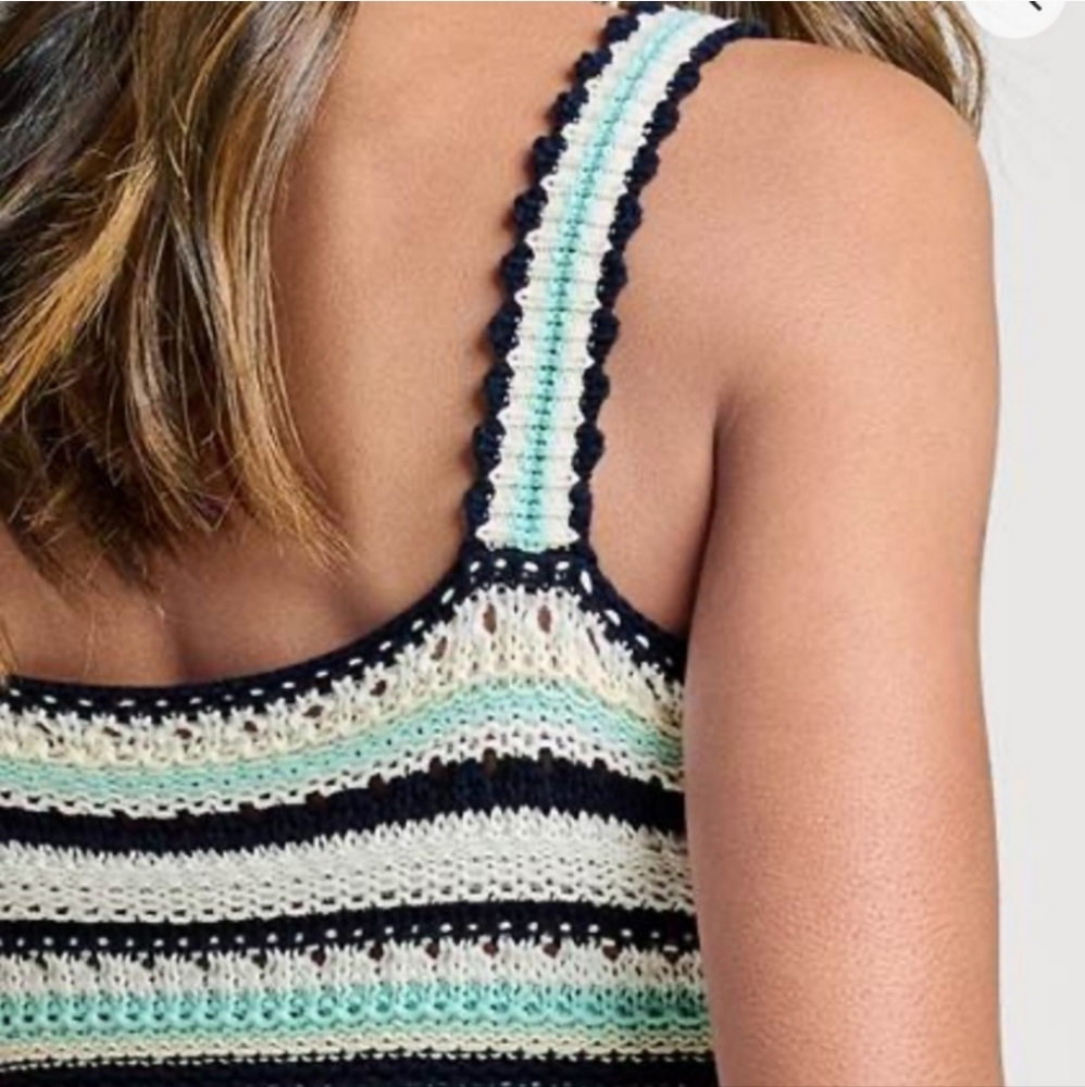 NWT'S Venus Crochet Top With Adjustable Waist - Picture 4 of 9